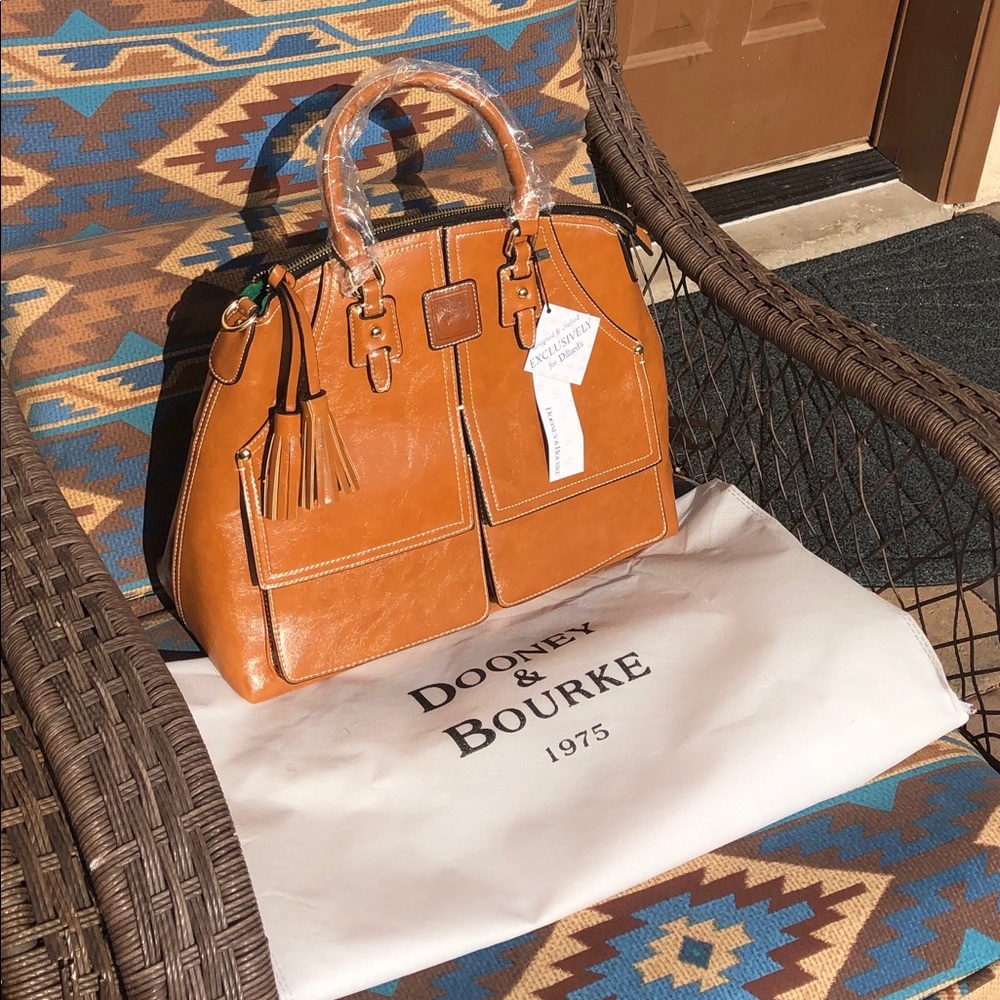 SALE Dooney and Bourke Kingston Natural - NWT - Picture 2 of 16